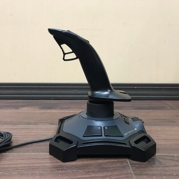 Logitech Attack 3 Gaming Joystick PC Wired USB ATK3 Flight Stick Controller - Picture 8 of 10